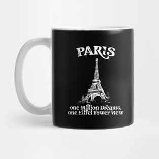 Paris - one eifel tower view Mug